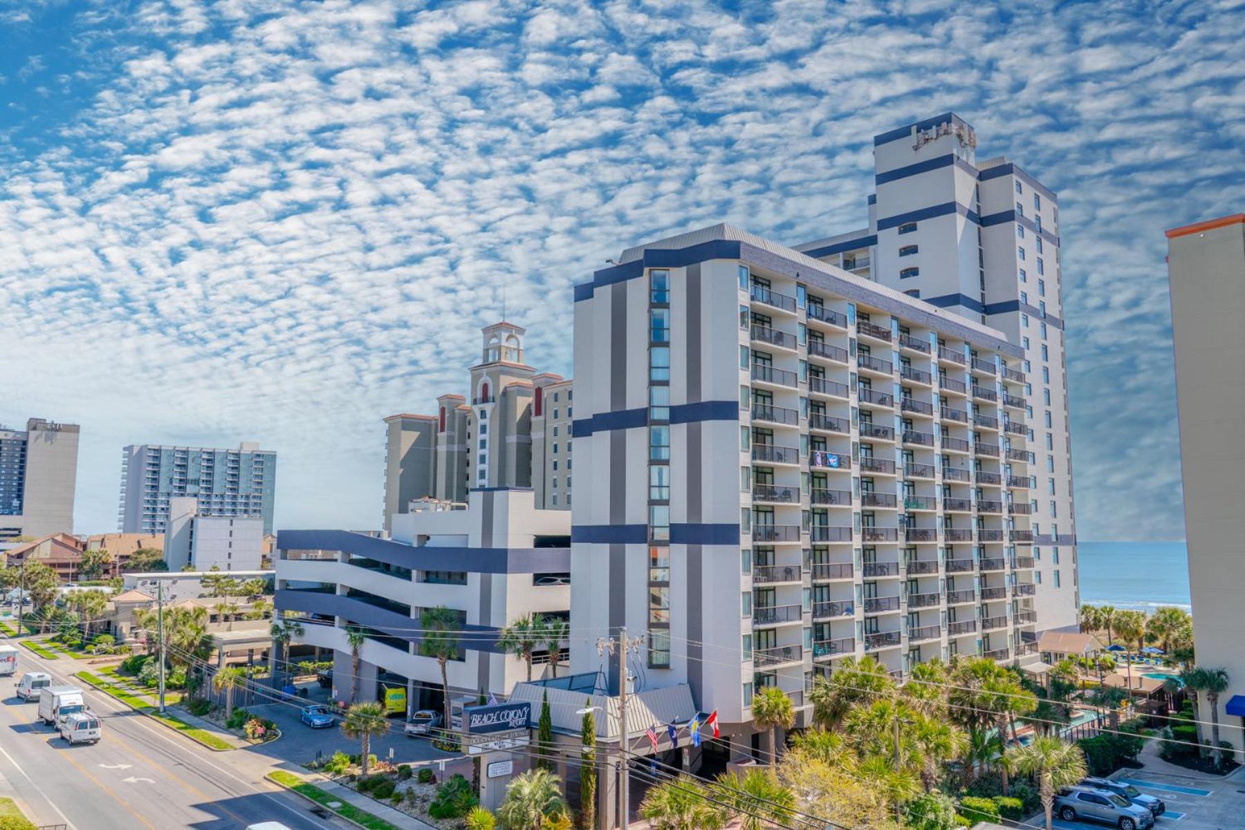 Beach Colony Resort Unit 1405 - Beautiful Oceanfront Condo - 1 Bedroom, 1 Bath - Perfect For 6! Myrtle Beach Exterior foto