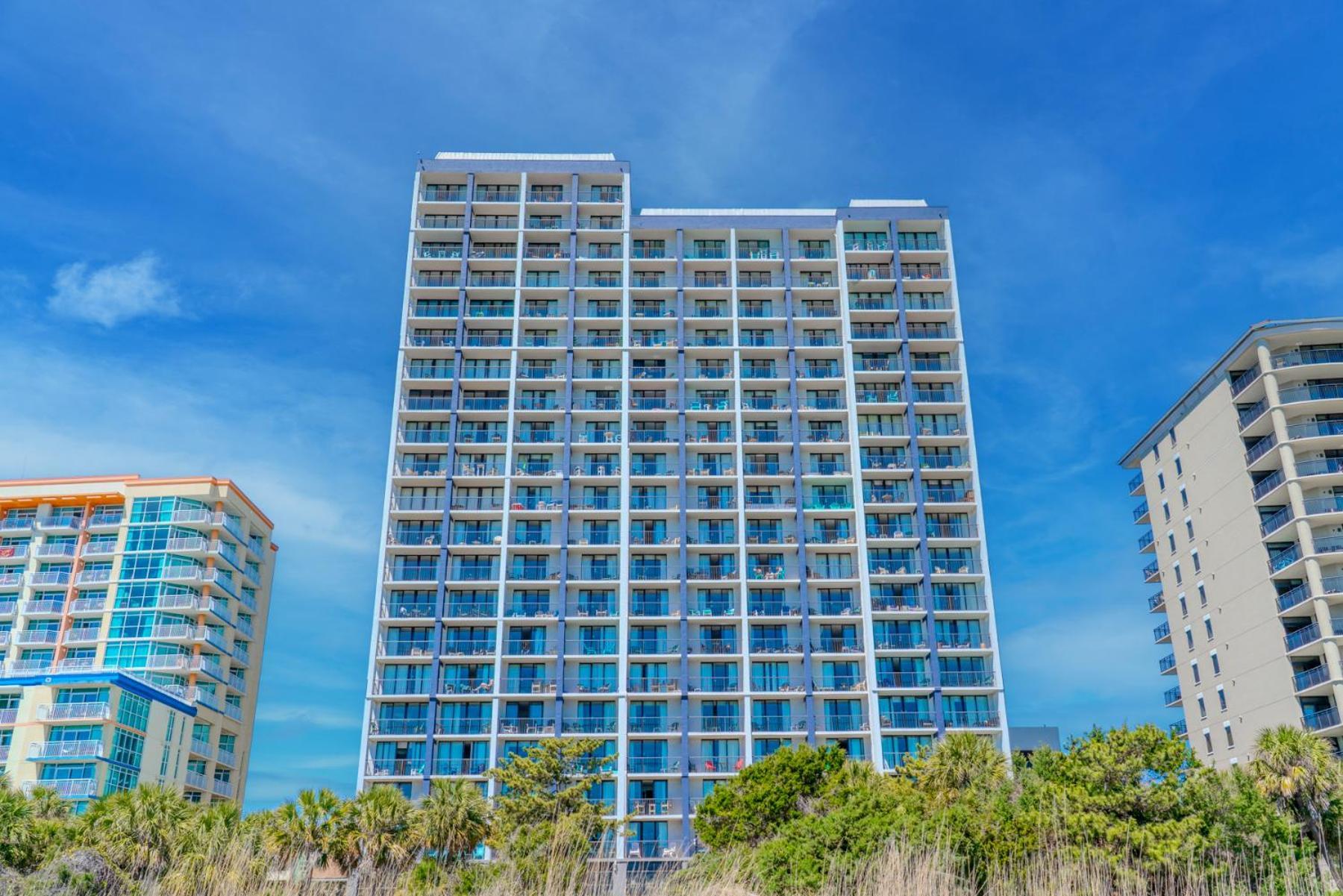 Beach Colony Resort Unit 1405 - Beautiful Oceanfront Condo - 1 Bedroom, 1 Bath - Perfect For 6! Myrtle Beach Exterior foto